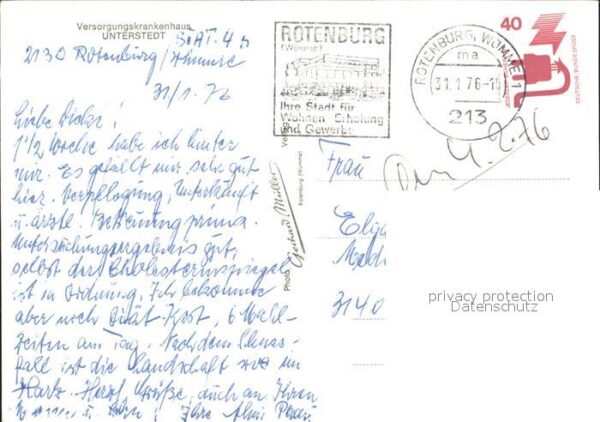Unterstedt Wuemme Versorgungskrankenhaus – Bild 2