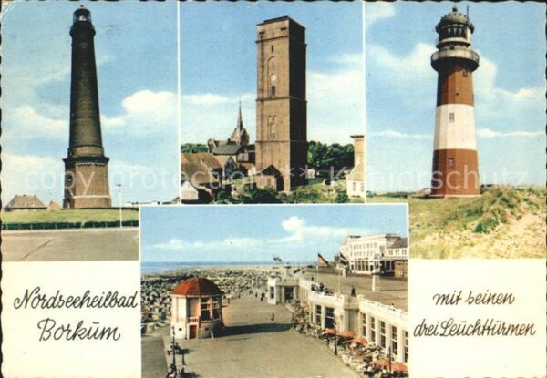 Borkum Leuchttürmen