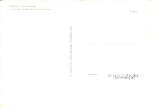 Wartenberg Oberbayern Ortsansichten – Bild 2