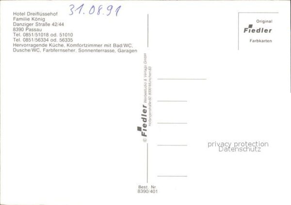 Passau Hotel Dreiflüssehof – Bild 2