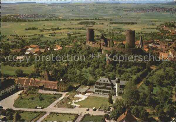 Muenzenberg Fliegeraufnahme Burg