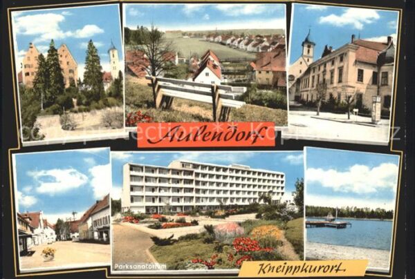 Aulendorf Parksanatorium Freibad Strassenansicht