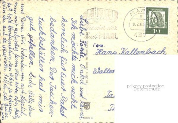 Recklinghausen Westfalen Rathausanlagen Rathaus – Bild 2