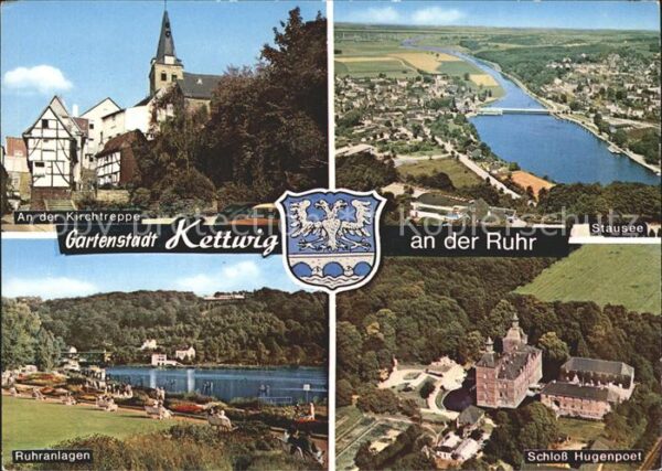 Kettwig Kirchtreppe Stausee Schloss Hugenpoet R