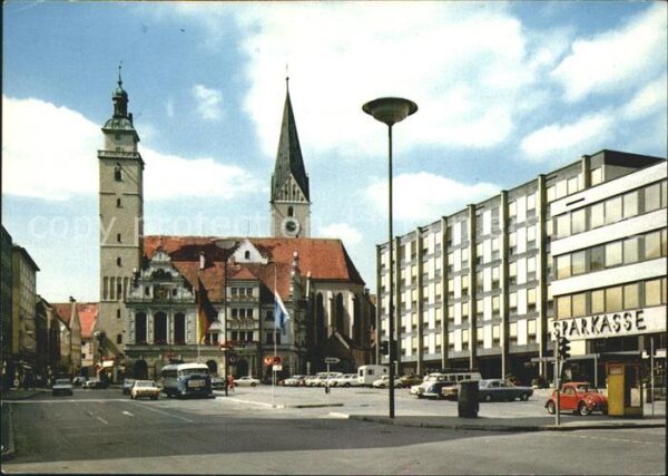 Ingolstadt Donau Rathausplatz Sparkasse