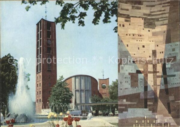 Muenchen Evangelische Matthäuskirche Marmormosai