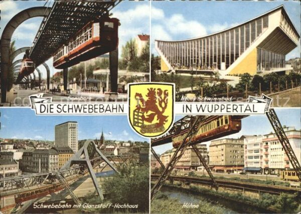 Wuppertal Schwebebahn Sonnborn Neues Schwimmbad