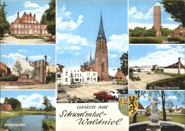 Waldniel Markt Wasserturm St Antonius Hospital E