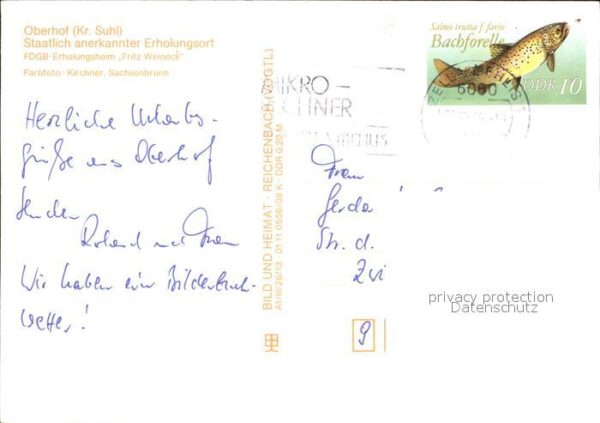 Oberhof Thueringen FDGB Erholungsheim Fritz – Bild 2