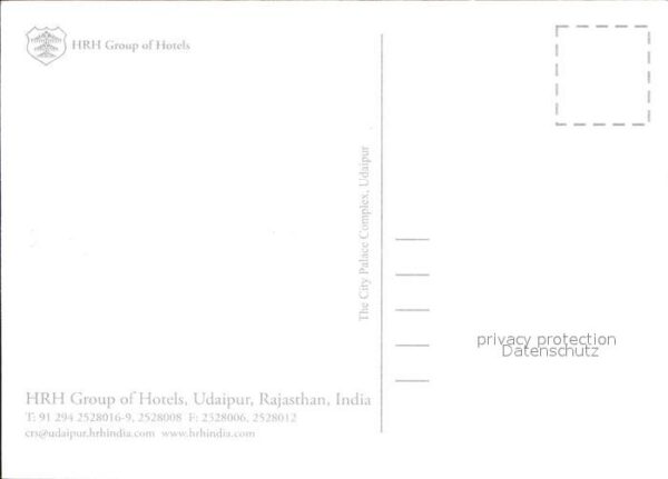 Udaipur Rajasthan HRH Group of Hotels – Bild 2