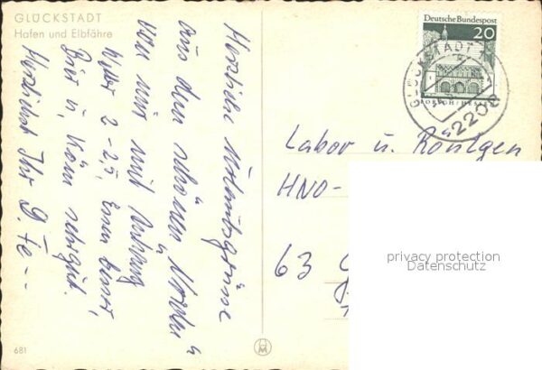 Glueckstadt Hafen Elbfähre – Bild 2