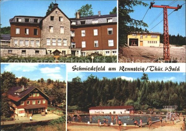 Schmiedefeld Rennsteig Erholungsheim Stutenhaus Liftbaude Eise