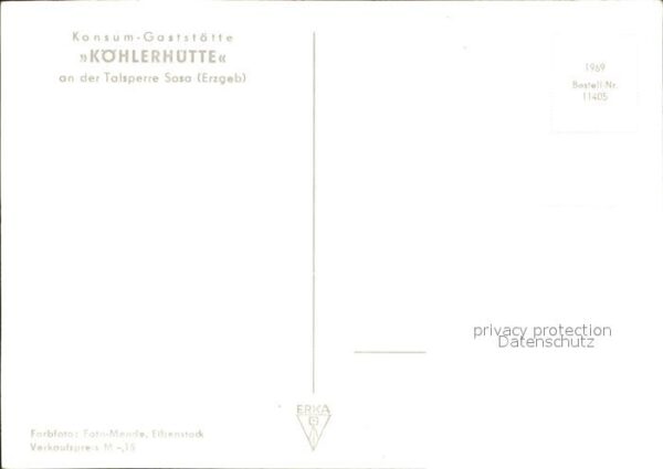 Sosa Erzgebirge Gaststätte Köhlerhütte – Bild 2