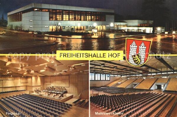 Hof Saale Freiheitshalle Hof Festsaal Mehrzweckha