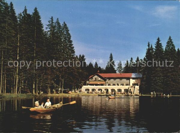 Bayerisch Eisenstein Grosser Arbersee Aberseehaus