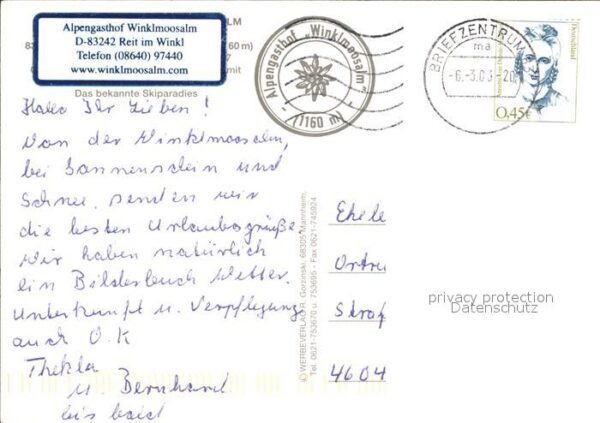 Reit Winkl Alpengasthof Winklmoosalm – Bild 2