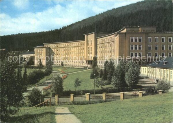 Erlabrunn Erzgebirge Bergarbeiter-Krankenhaus