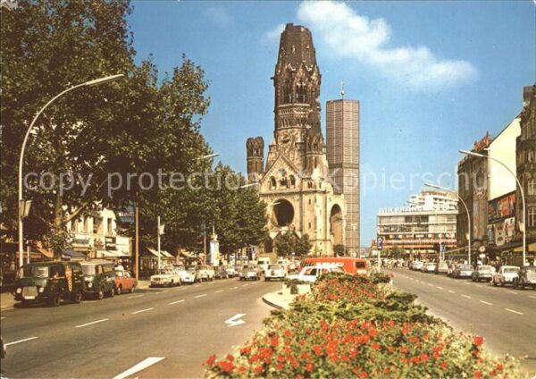 Berlin Kurfürstendamm Kaiser-Wilhelm-Gedächtni