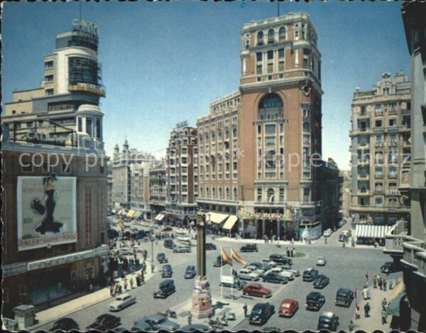 Madrid Spain Plaza del Callao