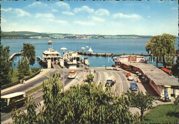 Faehre Ferry Bac Traghetto-- Autofähre Konstanz-Meersburg Bodensee