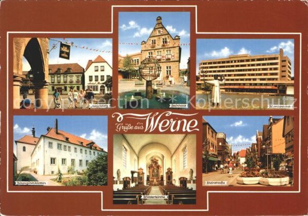 Werne Unna Steinhaus Krankenhaus Steinstrasse Kapu