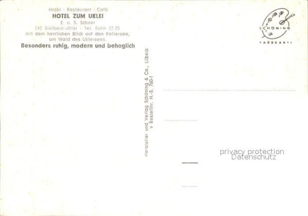 Sielbeck Holsteinische Schweiz Hotel zum Uklei – Bild 2