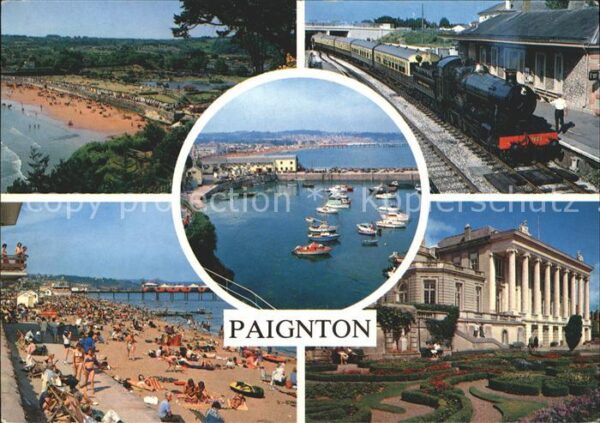 Paignton Lokomotive Strand Hafen