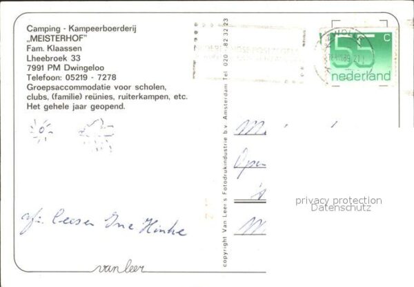 Leerbroek Camping-Kampeerboerderij Meisterhof – Bild 2