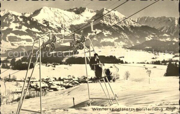 Sessellift Bolsterlang Allgäu