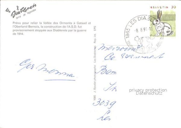 Bergbahn Vallee des Ormonts Gstaad Les Diableret – Bild 2