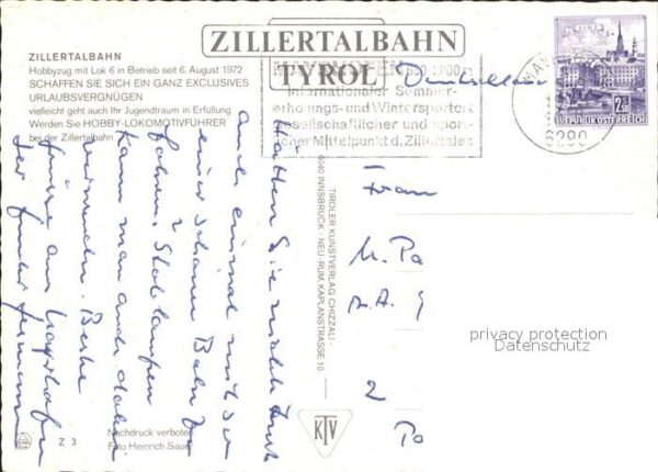 Lokomotive Zillertalbahn Hobbyzug – Bild 2