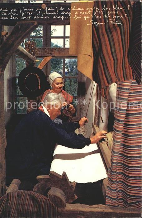 Weberei Teppich Frankreich Berry