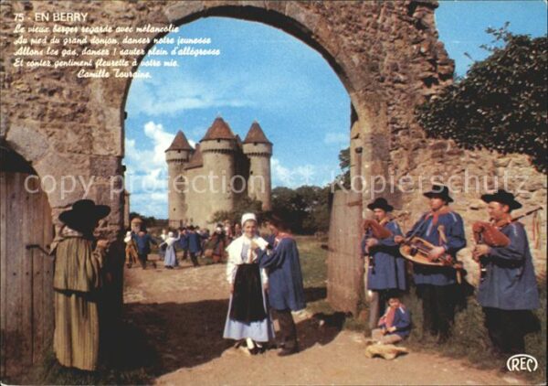 Trachten Frankreich Berry Chateau de Saray