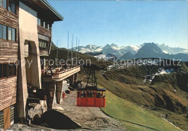 Seilbahn Nebelhorn Bergstation Oberstdorf Allgäu