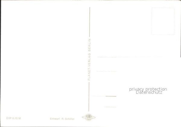 Voegel Rennvogel Künstlerkarte R. Schiller – Bild 2