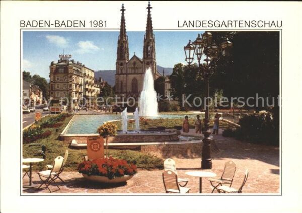 Landesgartenschau Baden-Baden Augustusplatz