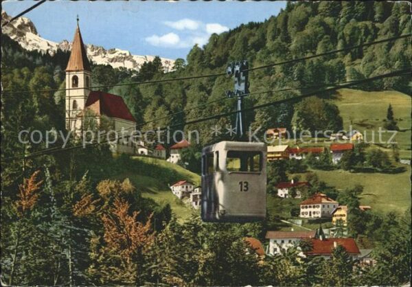 Seilbahn Salzberg Dürrnberg Hallein