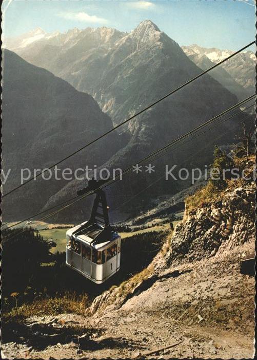 Seilbahn Penkenbahn Mayrhofen Tristner Zillertal