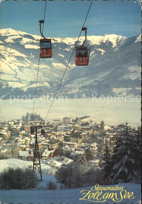 Seilbahn Zeller Zell am See Thumersbach