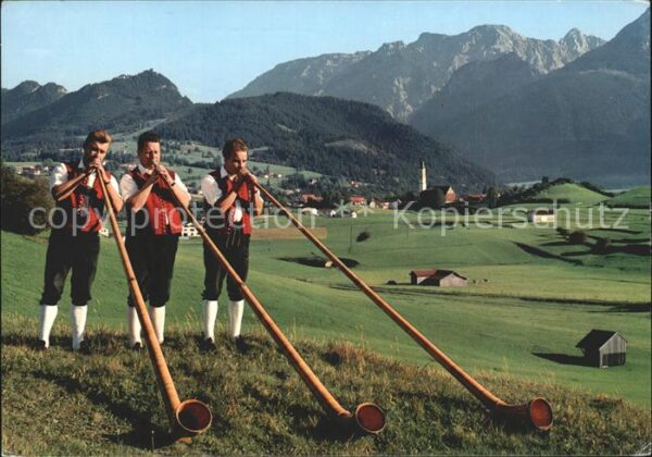 Alphorn Alphornbläser Allgäu