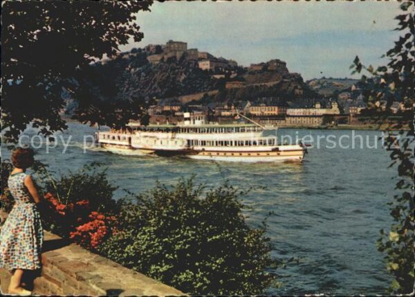 Motorschiffe Koblenz Feste Ehrenbreitstein