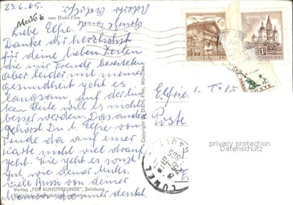 Mecki Nr. 316 Brief Füller Tinte – Bild 2