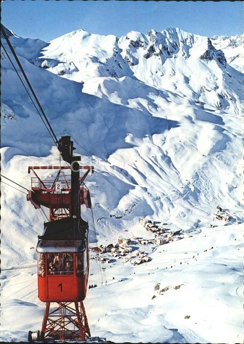 Seilbahn Zürs am Arlberg Zürser See Madloch