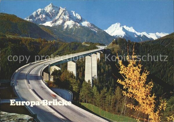 Autobahn Brennerautobahn Europabrücke