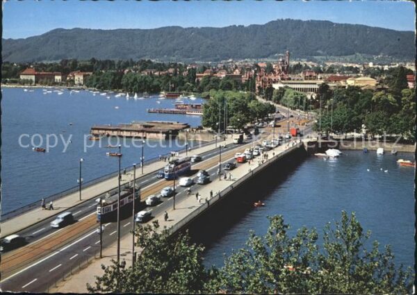 Strassenbahn Zürich Quaibrücke Uetliberg