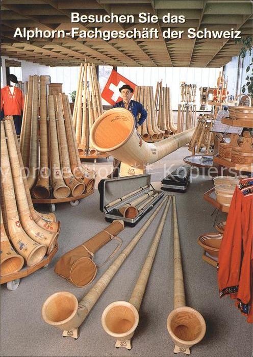 Alphorn Fachgeschäft Alphornbau Stocker Kriens-