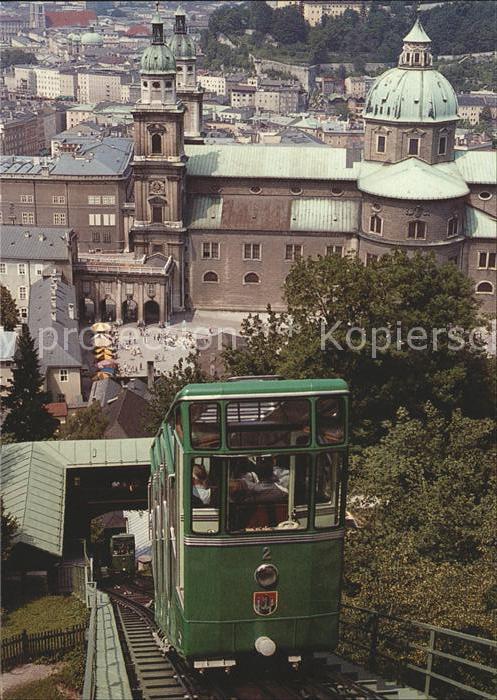 Zahnradbahn Festungsbahn Salzburg