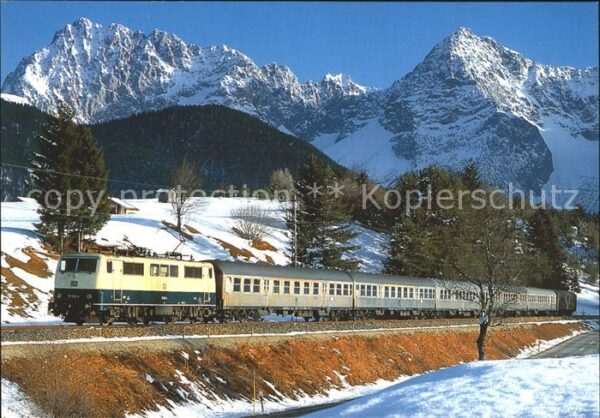 Eisenbahn Elektro-Schnellzuglokomotive 111-218-4