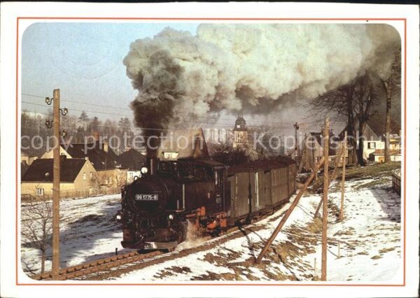 Lokomotive Schmalspurbahn Cranzahl-Oberwiesenthal