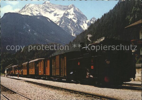 Lokomotive Zillertalbahn Grünberg